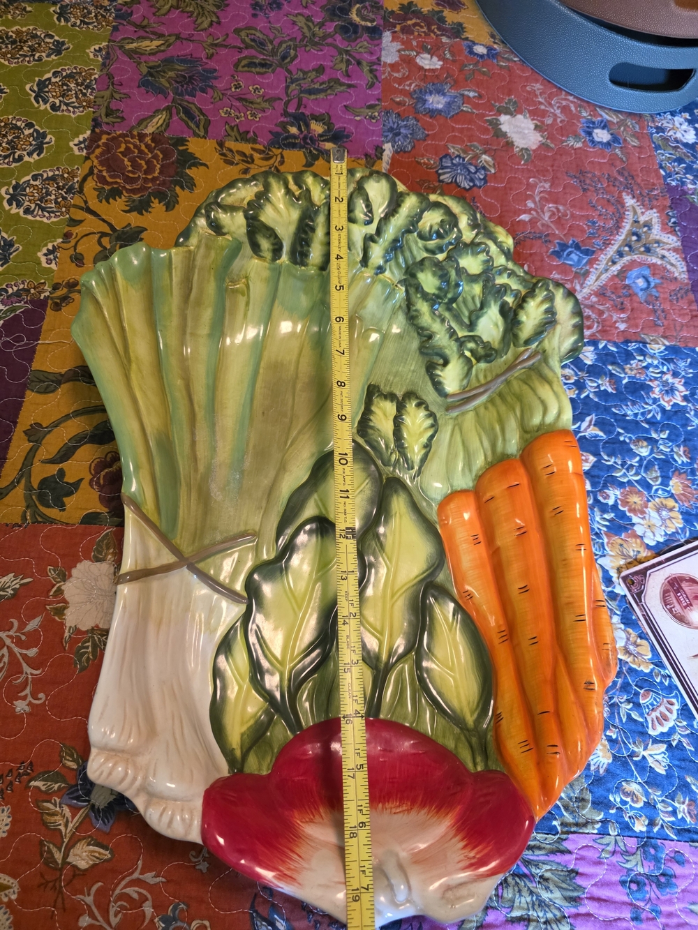 Ceramic Vegetable Shapped Dish Set.